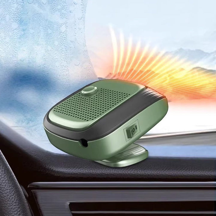 Heat Hollow™ Compact Car Heater with Adjustable Heat and 360° Swivel