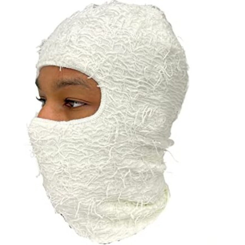 Knitted Camouflage Balaclava For Men And Women, Handmade