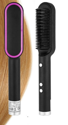 Heat Hollow 2-in-1 hot comb for straightening and soft waves