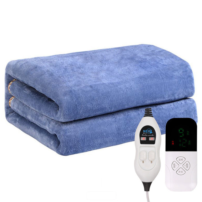 Heat Hollow Flannel Electric Under Blanket with 9 Heat Settings