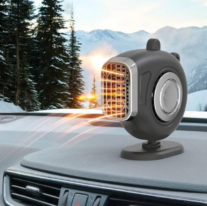 Heat Hollow™ 12V Portable Car Heater with 360° Bracket & Tilt Handle