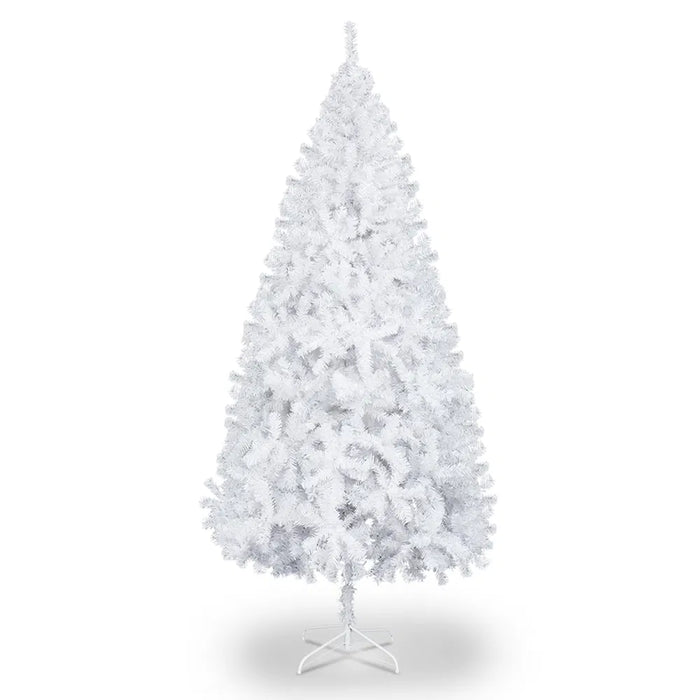Heat Hollow White Hinged Artificial Christmas Tree, 5ft Unlit
