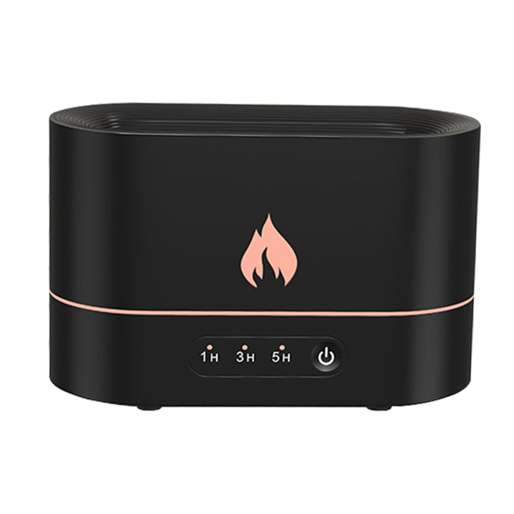 Square Flame Aromatherapy Humidifier, Silent USB Atmosphere Light