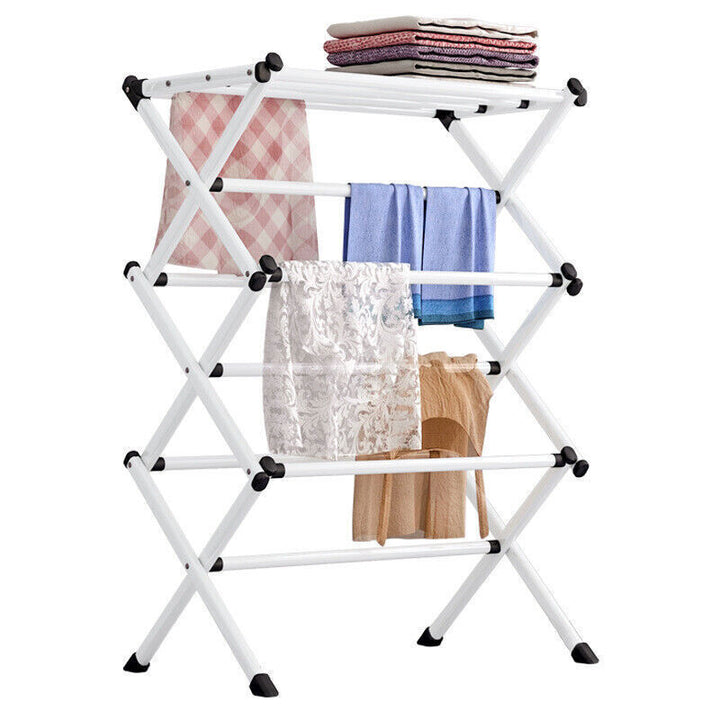 3-Tier Clothes Airer – Portable Indoor and Outdoor Drying Rack