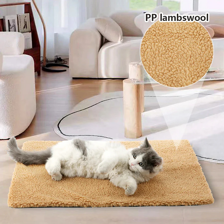 Self-Warming Pet Pad for Cats and Dogs, No Plug Needed
