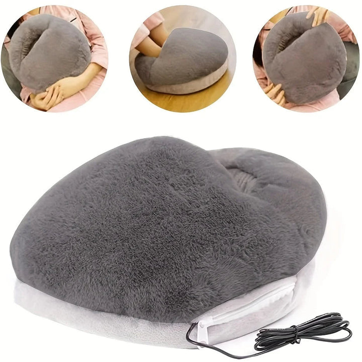 Soft Velvet USB Foot Warmer With Steady 50–60°C Heat – Heat Hollow