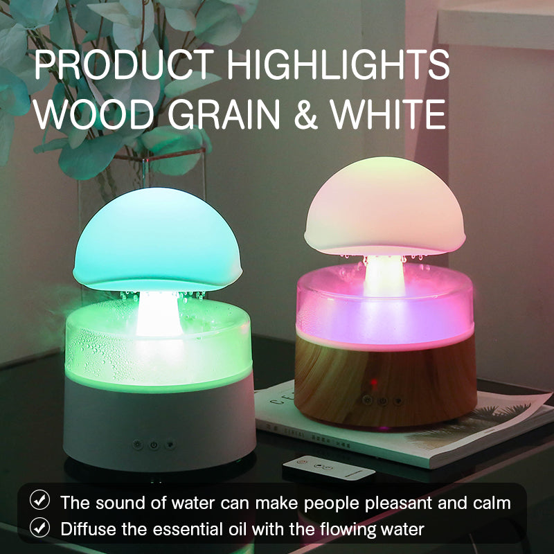 New Rain Cloud Humidifier And Aroma Diffuser With Rain Sound