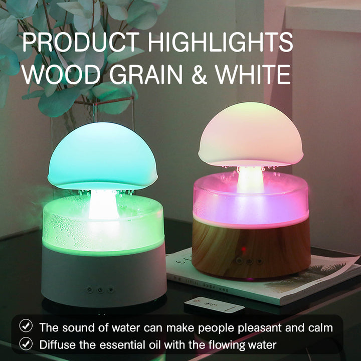 New Rain Cloud Humidifier And Aroma Diffuser With Rain Sound