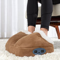 Heat Hollow™ Heated Foot Warmer Massager with Fleece-Lined Dual Pockets
