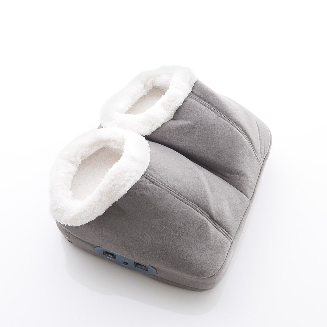 Heated Foot Warmer Massager with Fleece-Lined Dual Pockets – Heat Hollow