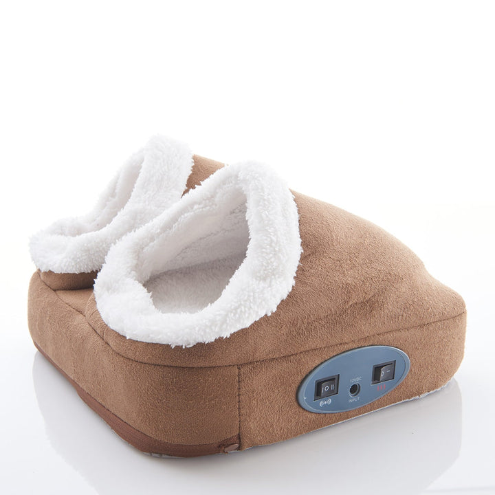 Heated Foot Warmer Massager with Fleece-Lined Dual Pockets – Heat Hollow