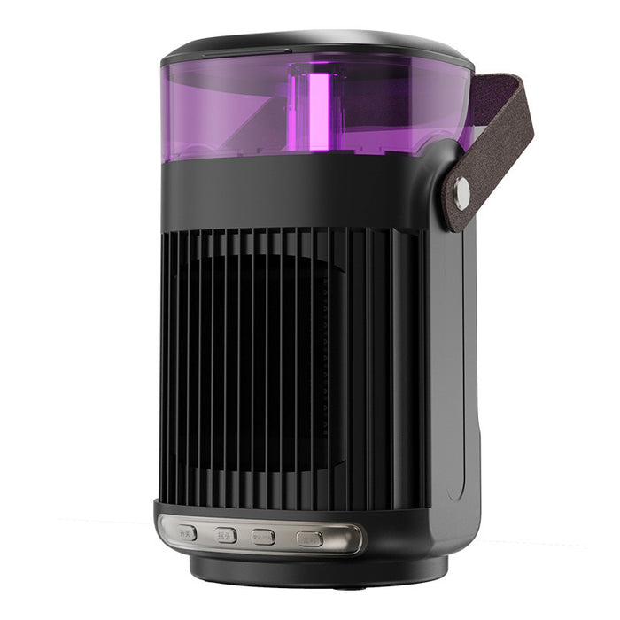 Heat Hollow Personal fan heater with built-in humidifier and mood light