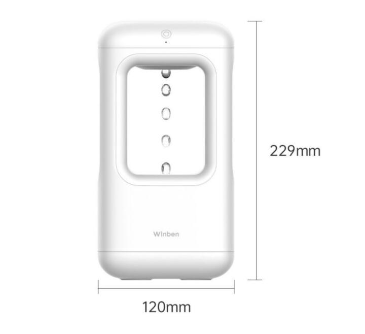 Anti Gravity Water Drop Humidifier With Atmosphere Light