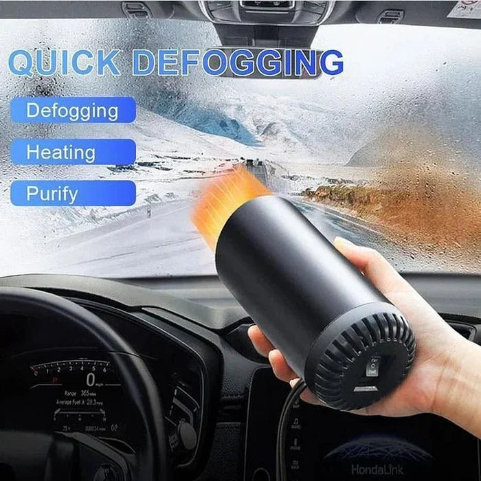 Fast Heating Cup Shape Car Warm Air Blower - Fast Heating &amp; Cooling Adjustable 360 Degree Rotatable Plug and Use for Car, SUV , RV and Truck