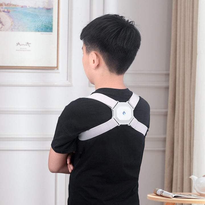 Smart posture trainer strap with sensor