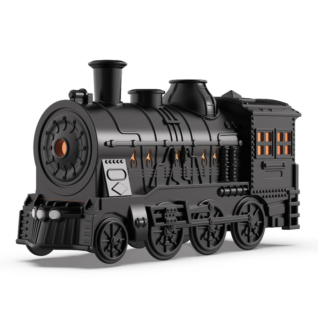 Train Shape Aromatherapy Diffuser With Smoke Ring Double Spray