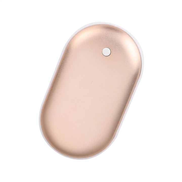 Heat Hollow™ Rechargeable Double-Sided Hand Warmer With 5000mAh Battery