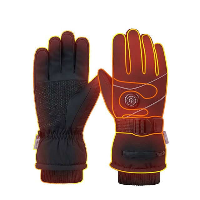 Heat Hollow™ Rechargeable Heated Gloves with Fleece Lining and 3 Heat Levels