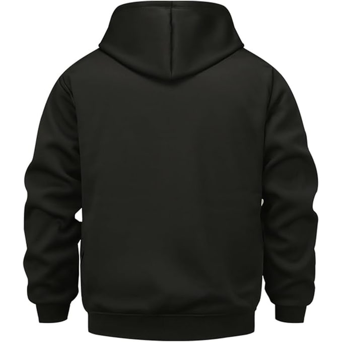 Heat Hollow™ Zip-Up Heated Hoodie with Drawstring Hood