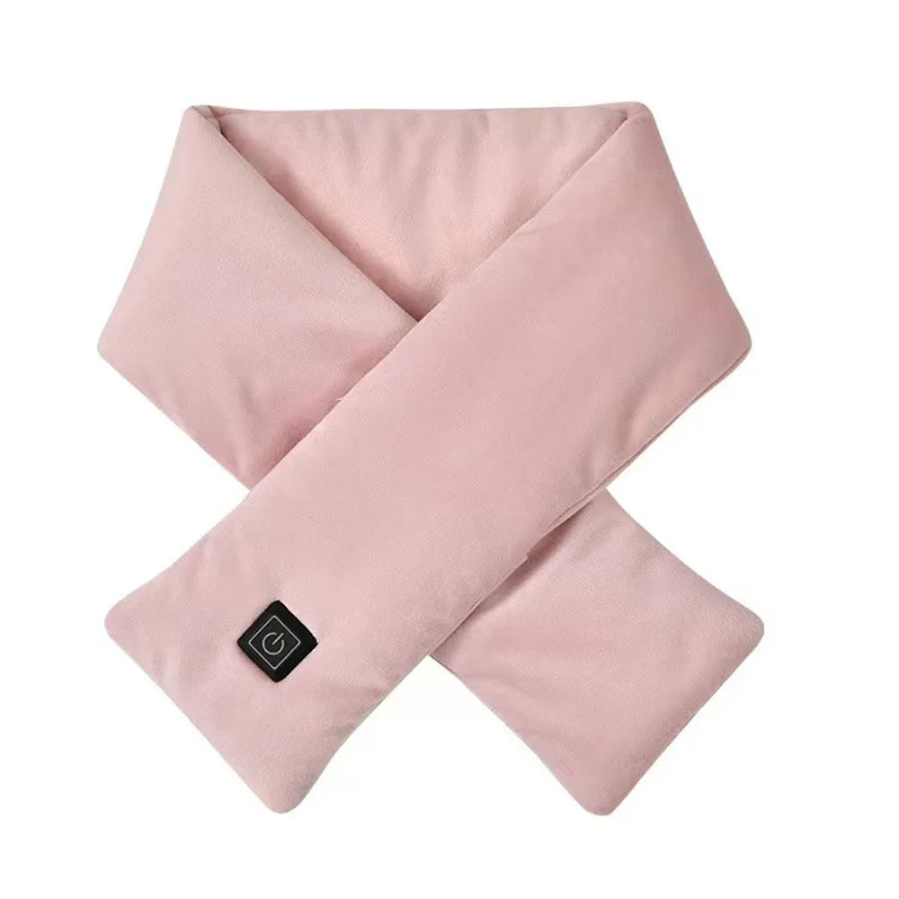 Wind-Resistant Heated Neck Scarf with Up to 8 Hours of Warmth