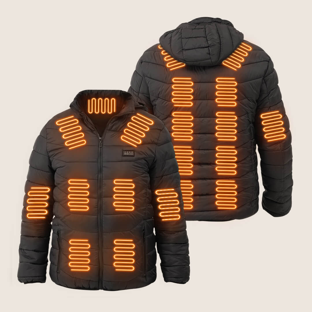 Heat Hollow™ Heated Puffer Jacket with Arm, Core and Back Zones