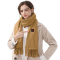 Heat Hollow™ Heated Fleece Neck Wrap with USB Power and Three Heat Settings