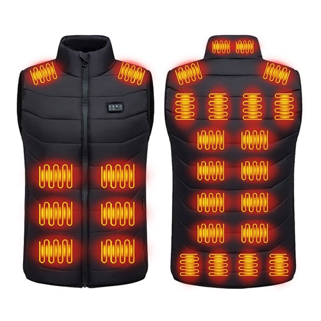 Heat Hollow™ Quilted Heated Gilet with Multi-Zone Core Warmth