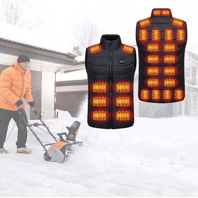 Heat Hollow™ Quilted Heated Gilet with Multi-Zone Core Warmth