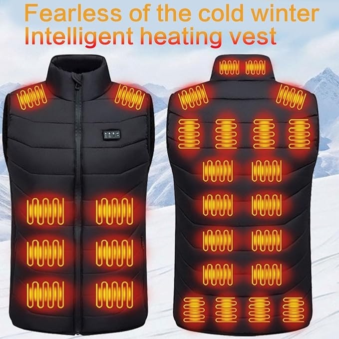 Heat Hollow™ Quilted Heated Gilet with Multi-Zone Core Warmth