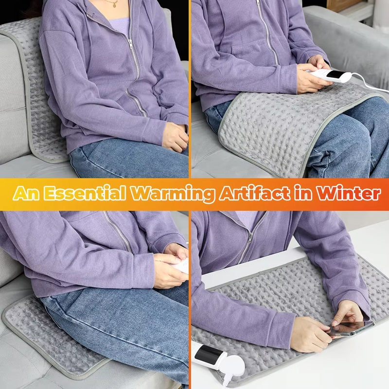 Heat Hollow™ Electric Heating Pad with 9 Heat Levels and Timer