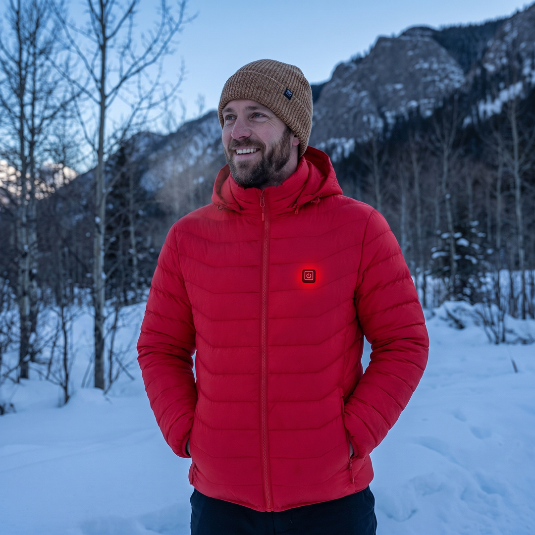 Heated Jacket - Unisex, Adjustable Temperature Control