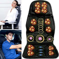 Heat Hollow™ Massage Seat Cushion with Heated Neck Pillow and Remote
