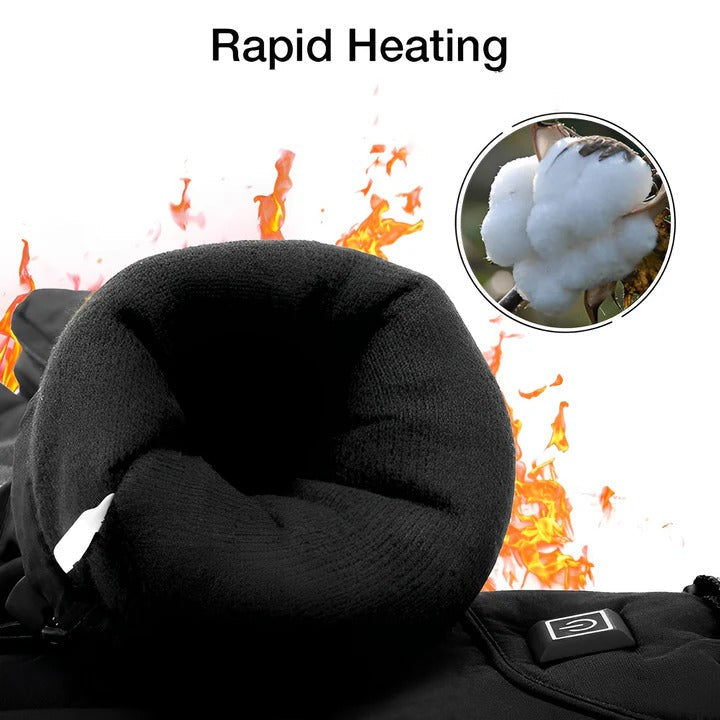 Rechargeable Heated Gloves with Adjustable Heat for Winter