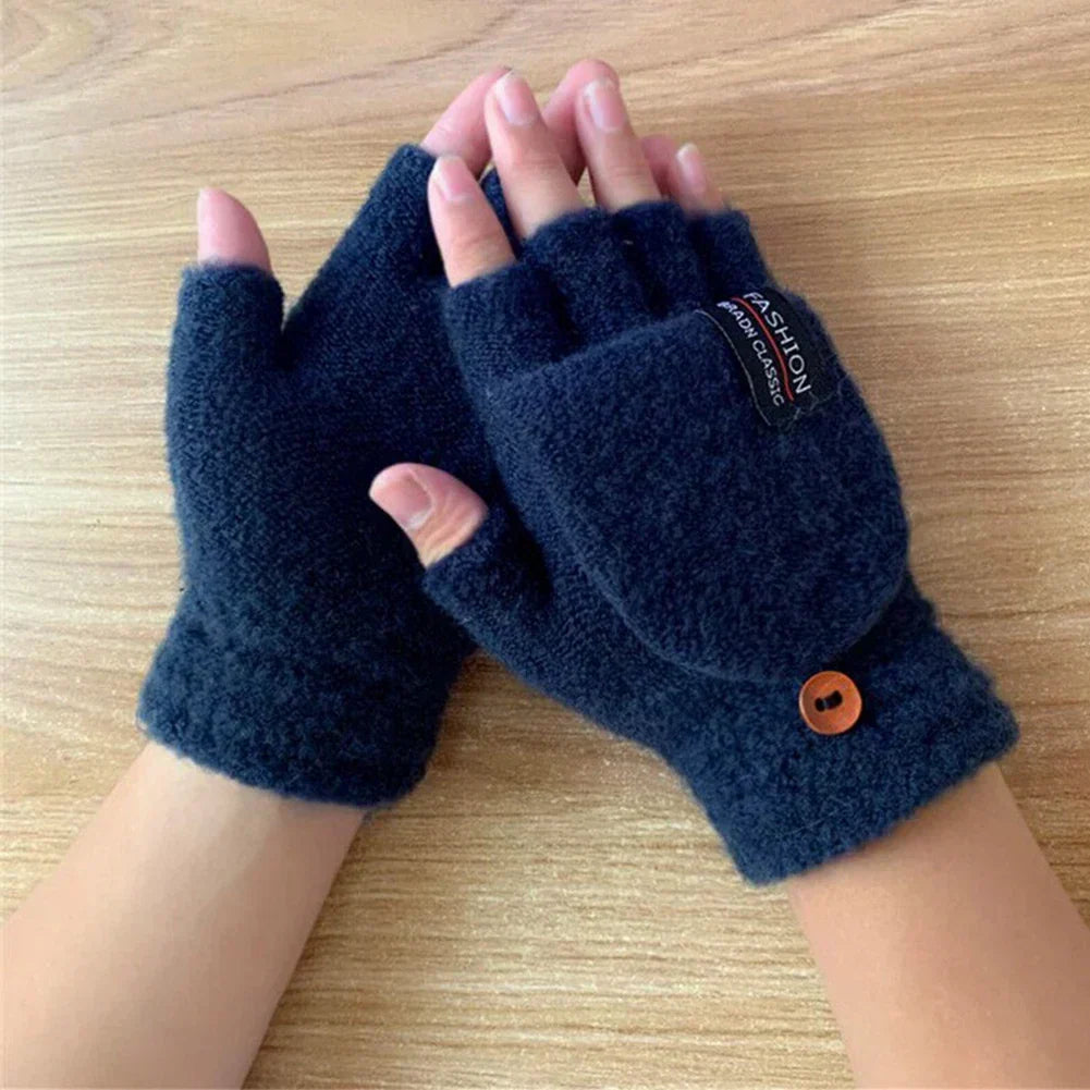 Knitted USB Heated Gloves With 3 Temperature Settings