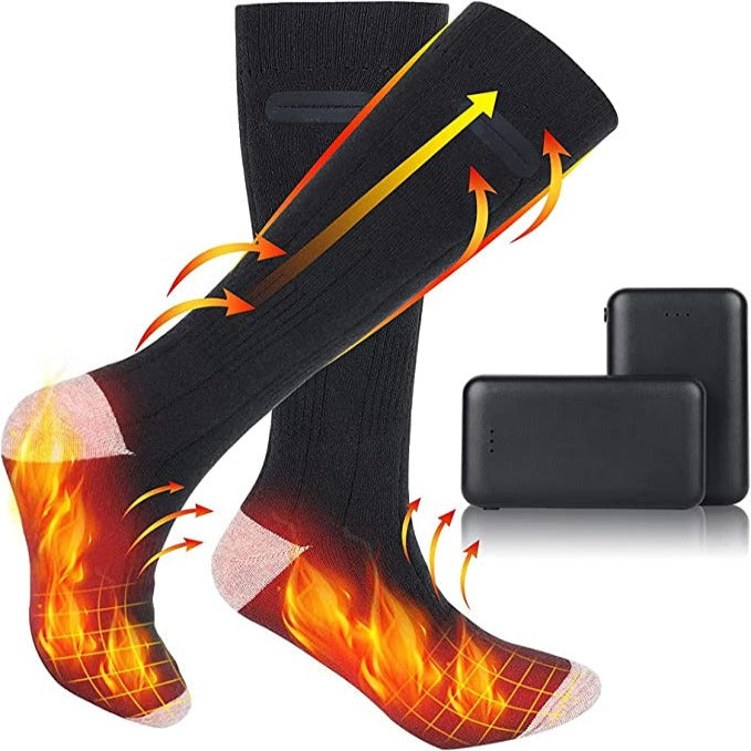 Heat Hollow™ Battery Heated Socks with 3 Settings and 8+ Hour Run Time