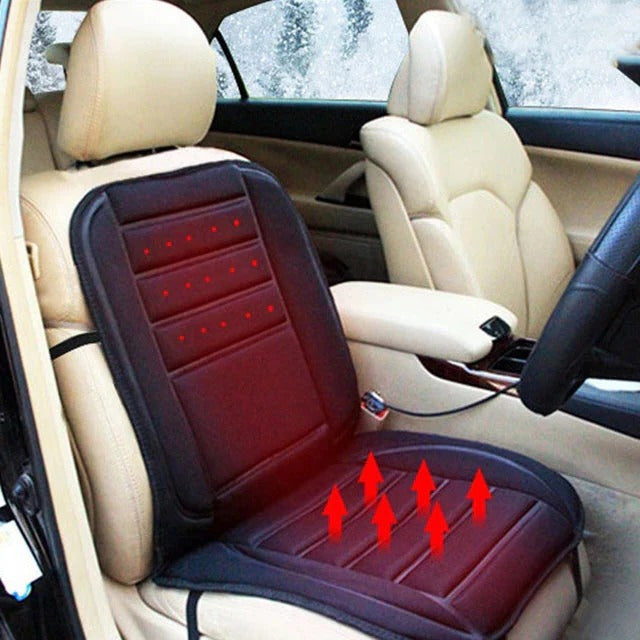 Heat Hollow™ Winter Heated Car Seat Cover with Adjustable Temperature