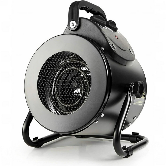Heat Hollow™ 1500W Splash-Proof Fan Heater for Greenhouses and Workshops