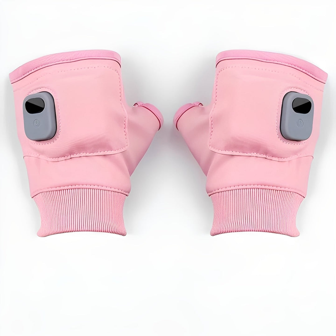 Fingerless Heated Gloves with USB-C Charging and 3 Settings