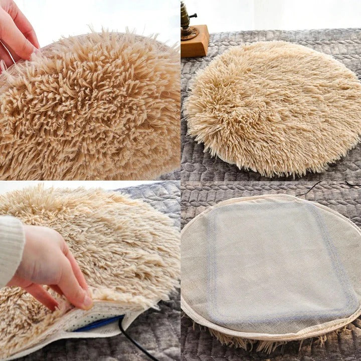 Electric Heated Pet Pad with USB Power Port and Rapid Warming Technology