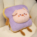 Heat Hollow™ Fluffy Toast Plushie Hand Warmer with Animal Face