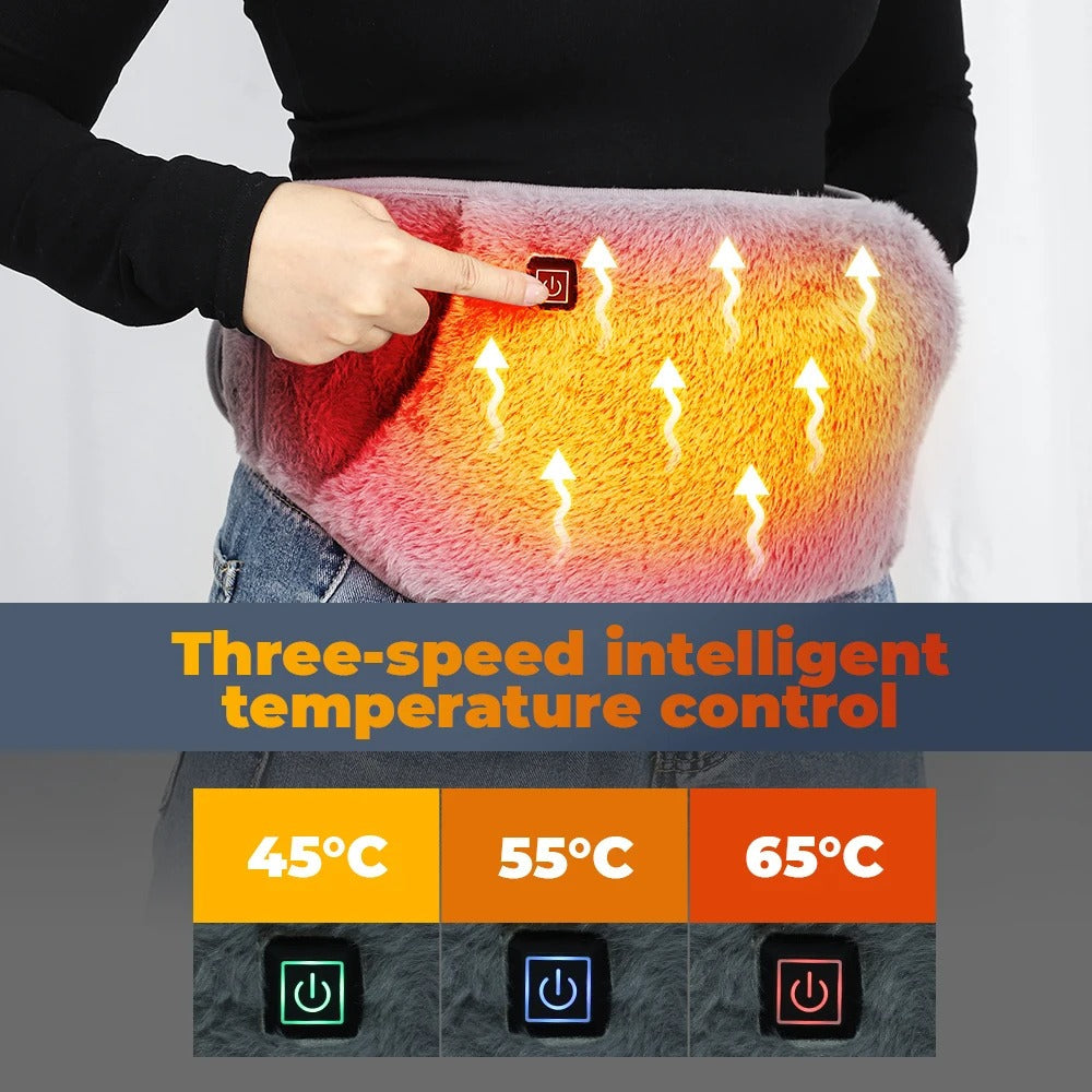 USB Rechargeable Hand and Waist Warmer With 3 Heat Levels – Heat Hollow
