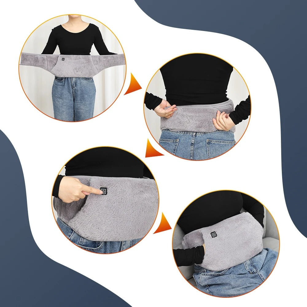 USB Rechargeable Hand and Waist Warmer With 3 Heat Levels – Heat Hollow
