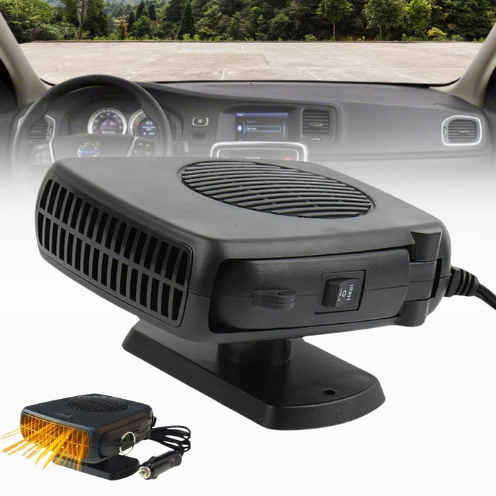 Heat Hollow™ 12V Ceramic Car Heater with Heat & Fan Settings