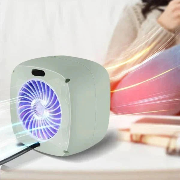 Heat Hollow™ Mini Cube Heater for Desks with Quiet 450–800W Warmth