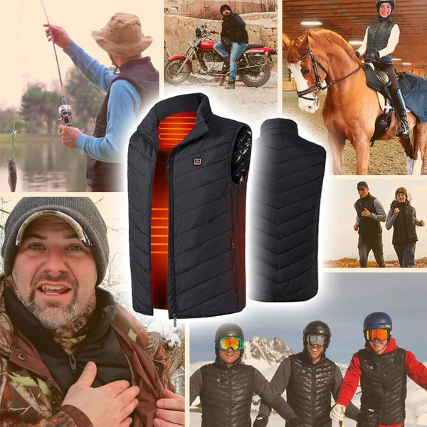 Heat Hollow™ Wind and Waterproof Heated Gilet with Neck Zone