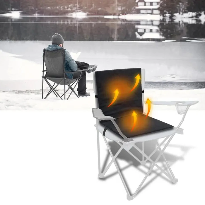 Heat Hollow™ USB Heated Seat Cushion with 3 Heat Levels