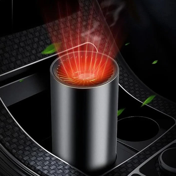 Heat Hollow™ Cup Holder Car Heater 150W with 360° Rotating Head
