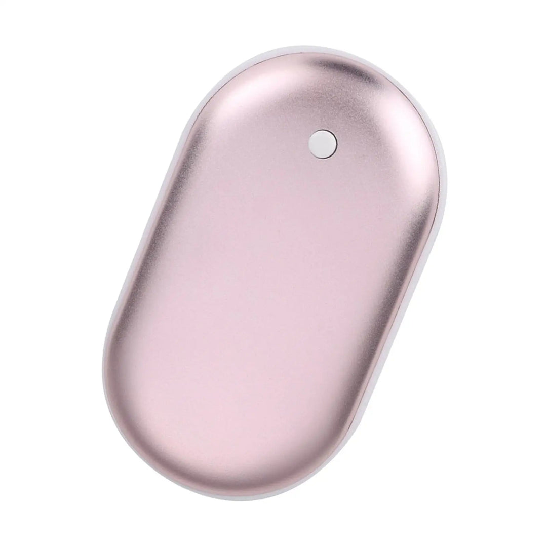 Heat Hollow™ Rechargeable Double-Sided Hand Warmer With 5000mAh Battery