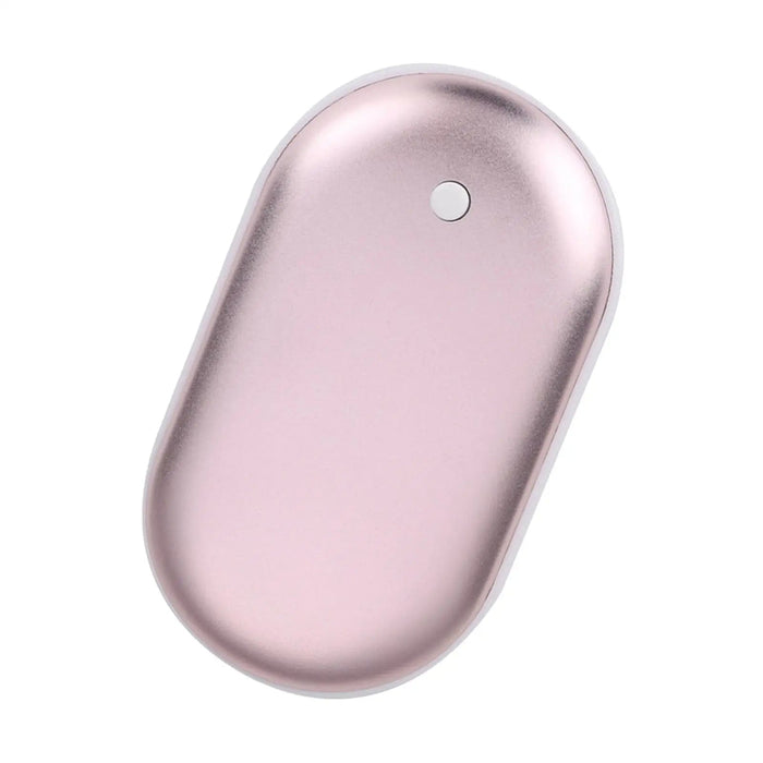 Heat Hollow™ Rechargeable Double-Sided Hand Warmer With 5000mAh Battery