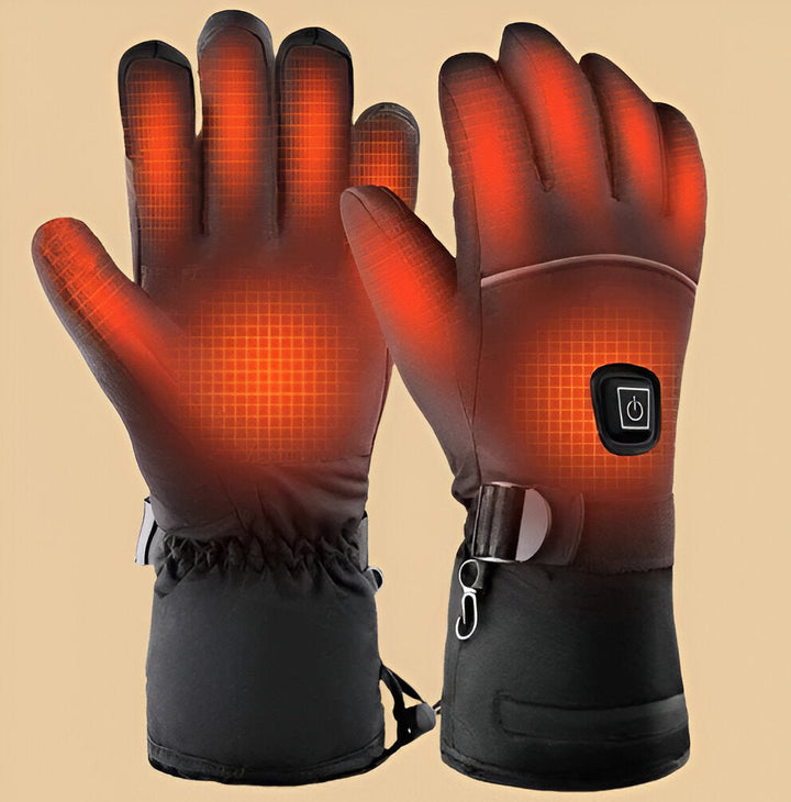 Rechargeable Heated Gloves with Adjustable Heat for Winter